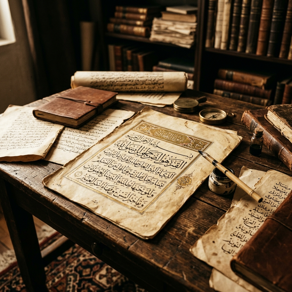 Manuskrip Kaligrafi Arab